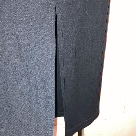 🦋Ann Taylor Black Maxi Dress Size 10 Petite - Picture 4 of 5